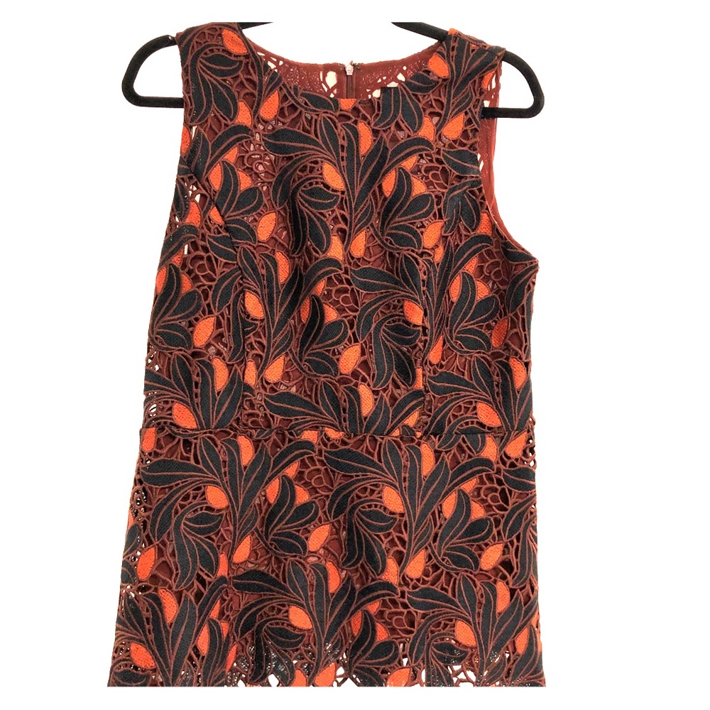 Anne Taylor Top with floral embroidery.